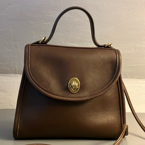 Coach Vintage Regina Crossbody Mahogany 9983 - Picture 1 of 12